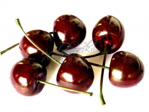 Черешня 3см (пластик), ТЕМНО-БОРДОВА